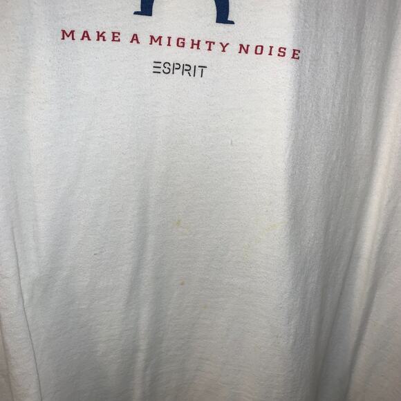 Vintage Men's Esprit Your Vote is Your Voice 90s Tee Shirt Size XL Cotton USA - Picture 3 of 7